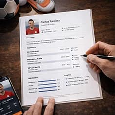 Visible professional career